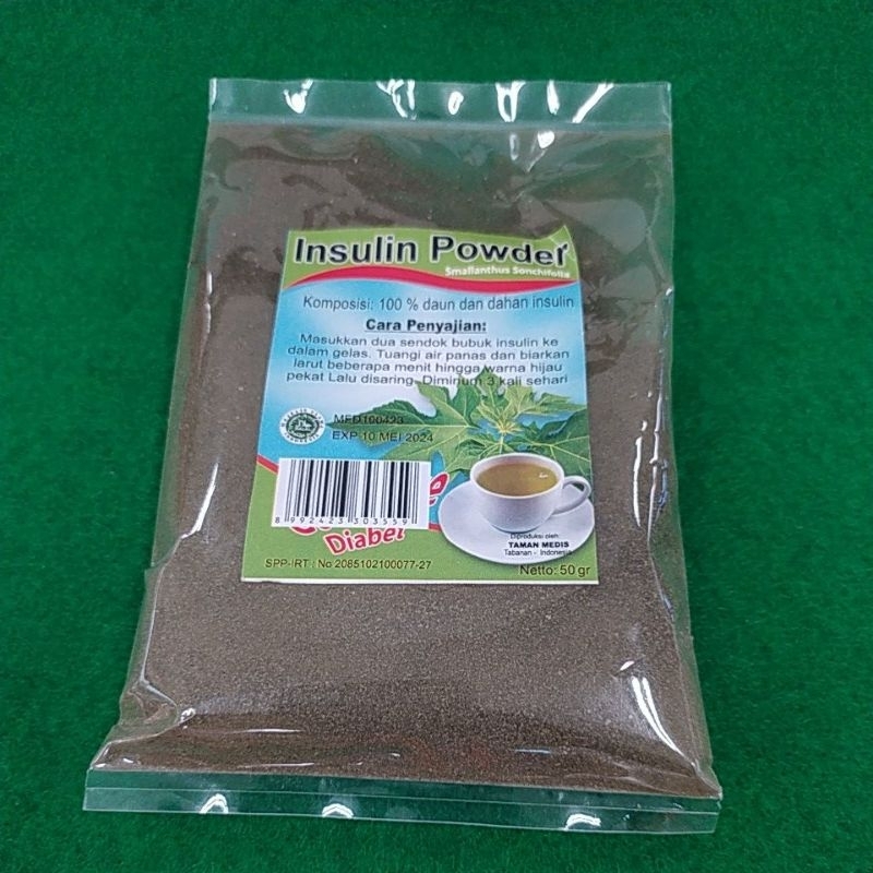 

Daun Insulin Alami Bubuk Serbuk Powder Asli Murni Denpasar Bali