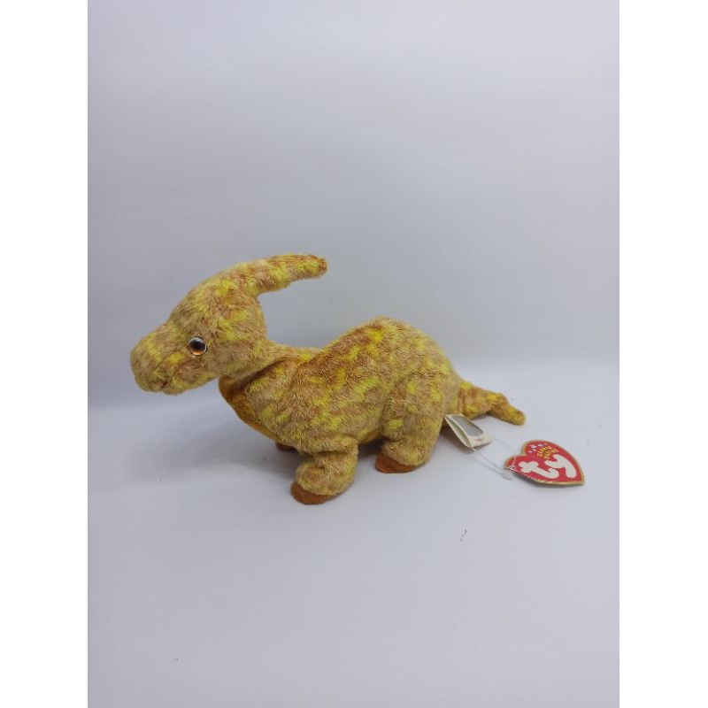 boneka dinosaurus parasaurolophus tooter ty Beanie babies boos