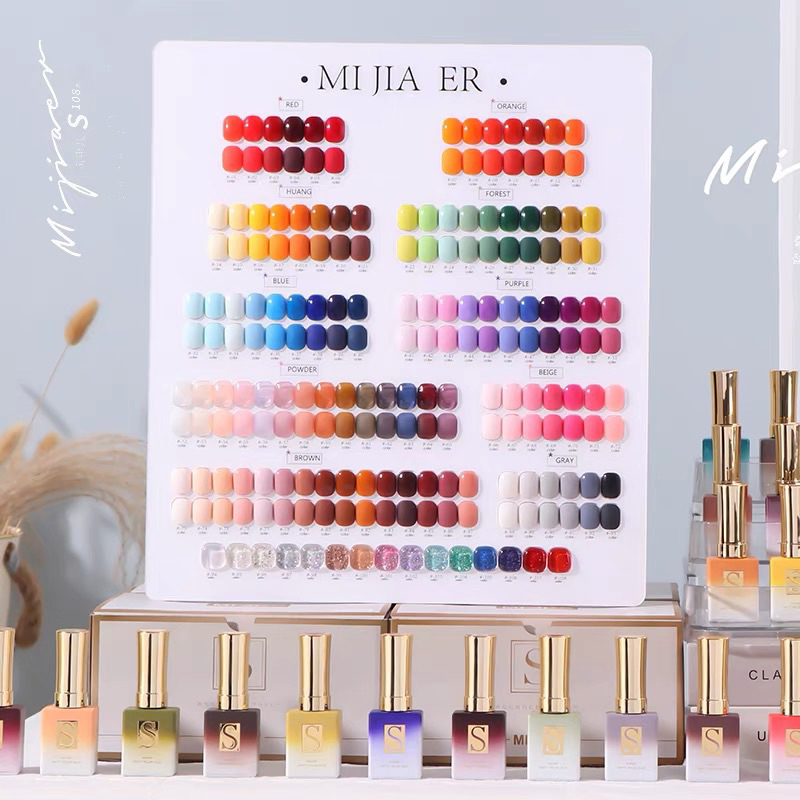 (FLASH SALE) MIJIAER 108 WARNA GEL POLISH