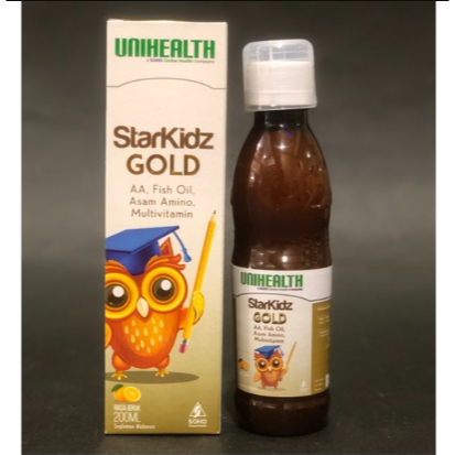 STARKIDZ GOLD Unihealth Multivitamin Anak Rasa Jeruk Disukai Anak