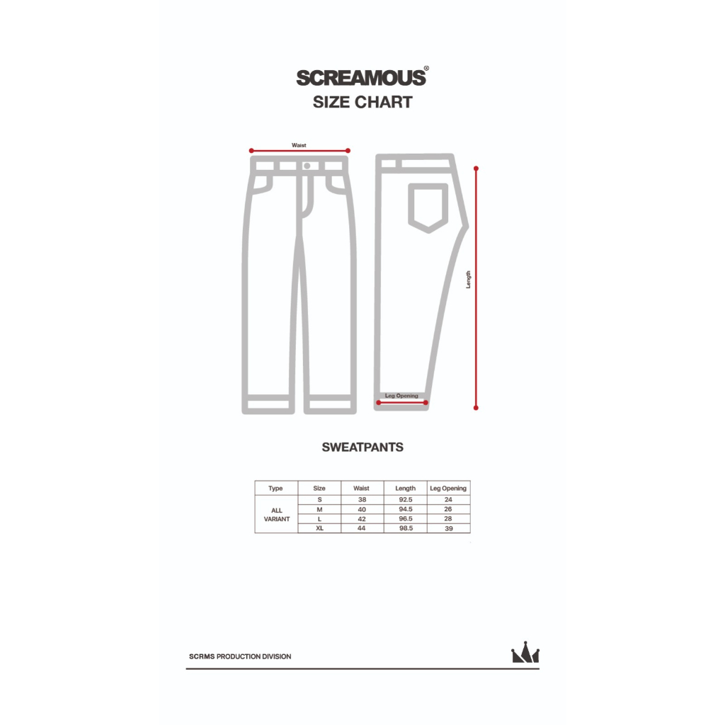 Screamous Celana GAMESOME SweatPants LOGOTYPE OLIVE