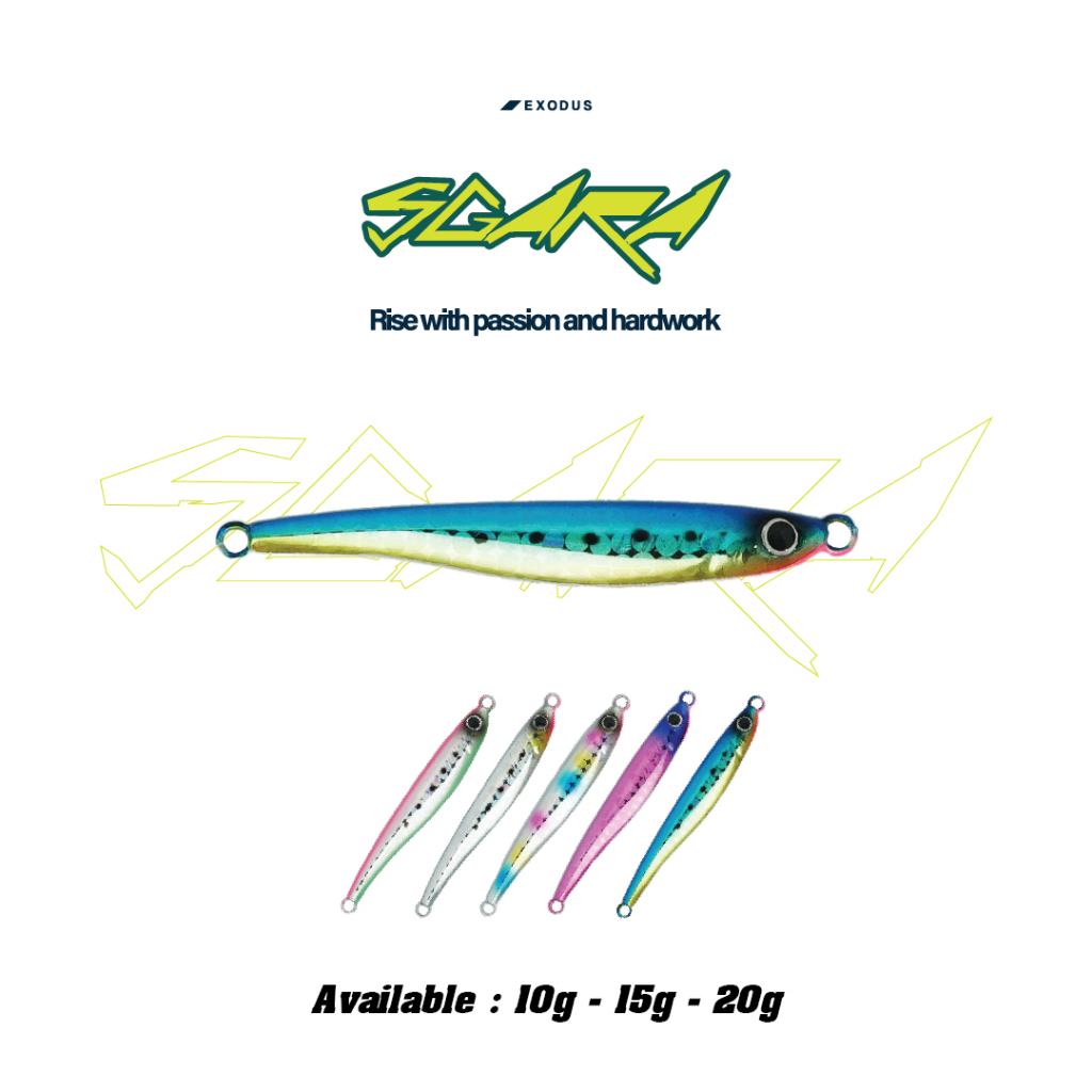 Lure Micro Jig Exodus SGARA | Micro Jig Killer Castjig Shorejig