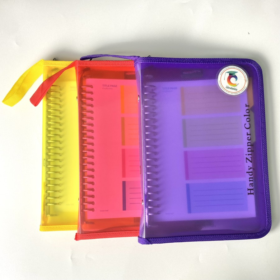 

Buku Binder A5 TOPLA Kecil Handy Zipper