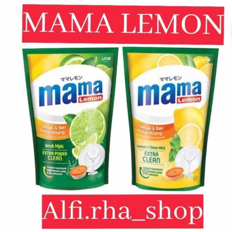 Mama Lemon cairan Pencuci Piring 680ml mama lemon 680ml
