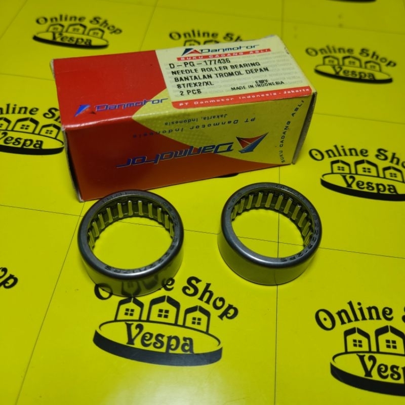 Bearing Bambu Roda Depan Vespa / Laher Bambu Tromol Depan Vespa Excel Exclusive 2212 Danmotor