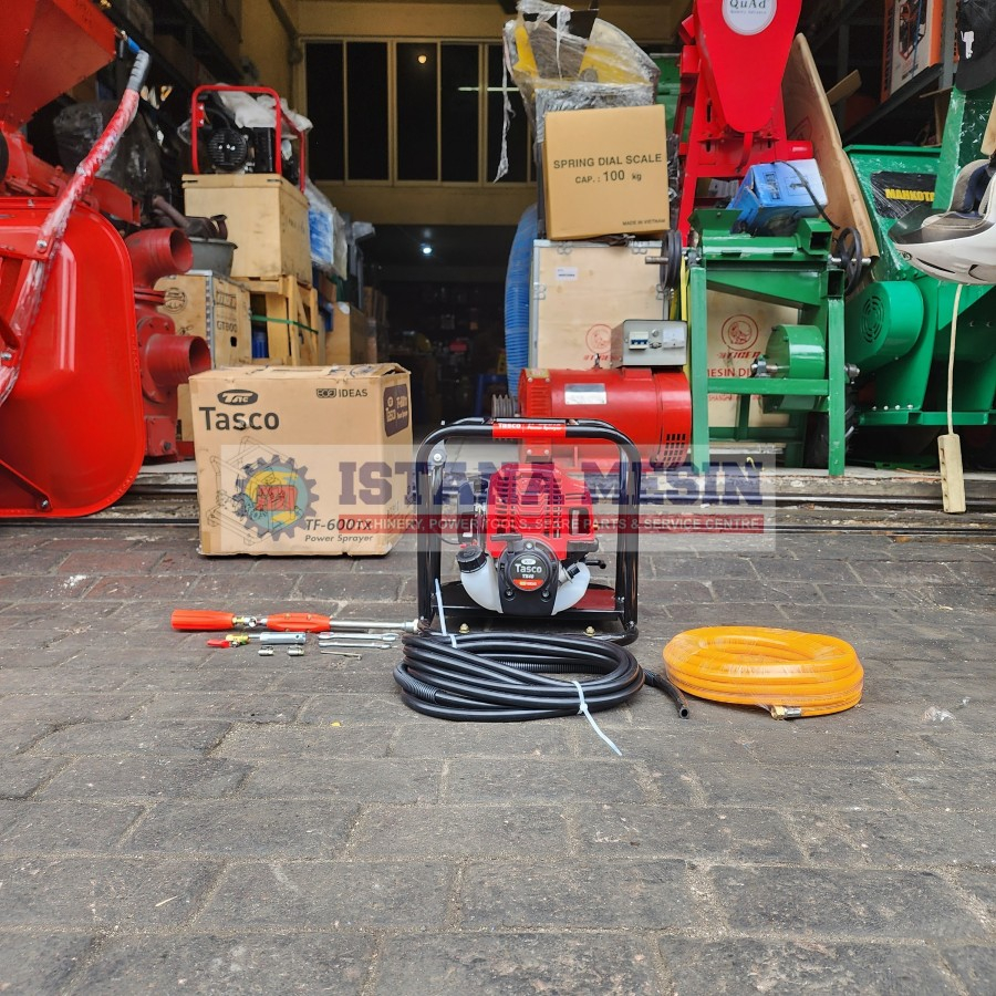 MESIN SEMPROT PORTABLE SPRAYER 4 TAK BENSIN MURNI TASCO TF 600 TX