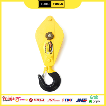 katrol / pulley block 2T / kerekan sumur / katrol kapal