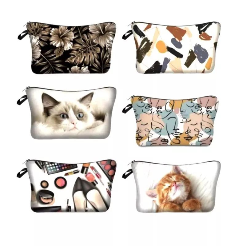 Dompet kosmetik Lucu Dompet Makeup Dompet Tangan Lucu