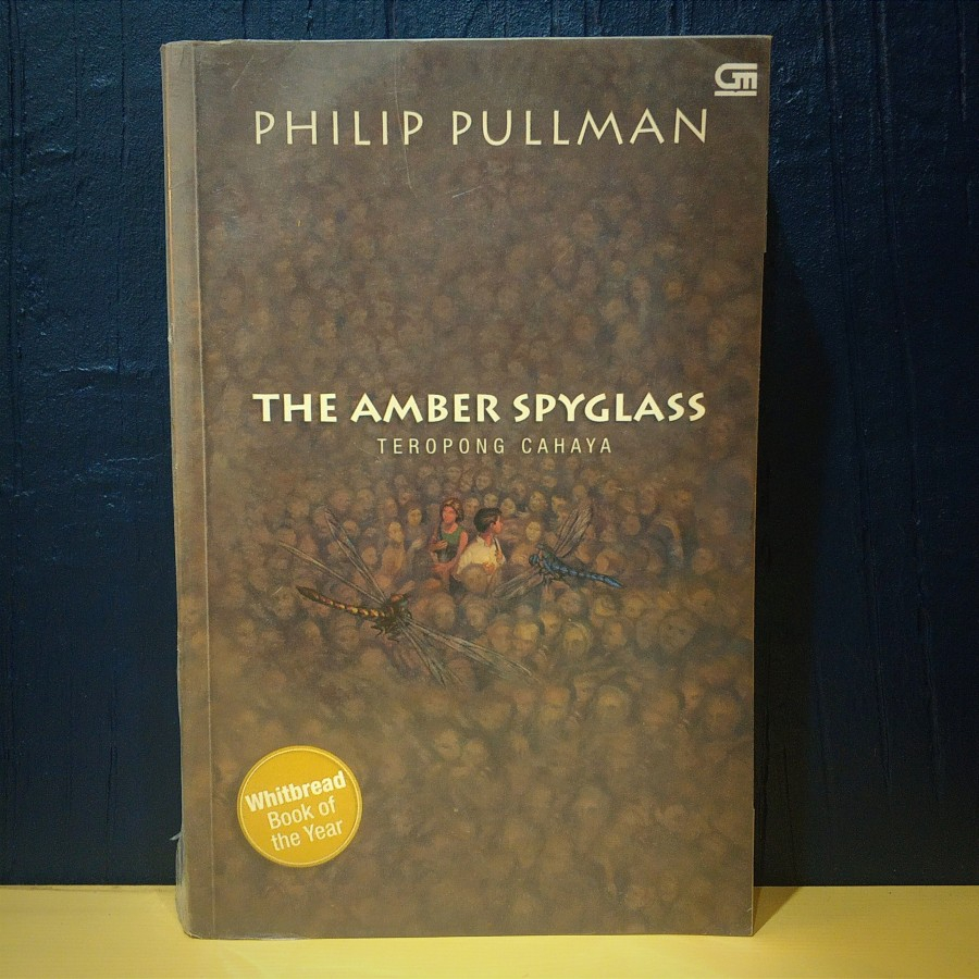 the amber spyglass teropong cahaya novel terjemahan original bekas