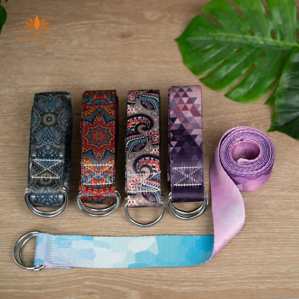 RB Strap Yoga Premium Polos / Strap Yoga / Strap Yoga Belt Besi / Strap Yoga Murah / Belt Yoga Strap