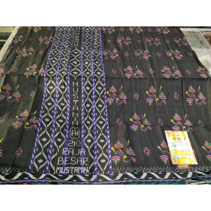 COD / SARUNG MUSTAMIN A1 210 RAJA BESAR TYPE MST KEMBANG FULL SUTRA ori by MUSTAMIN (J)