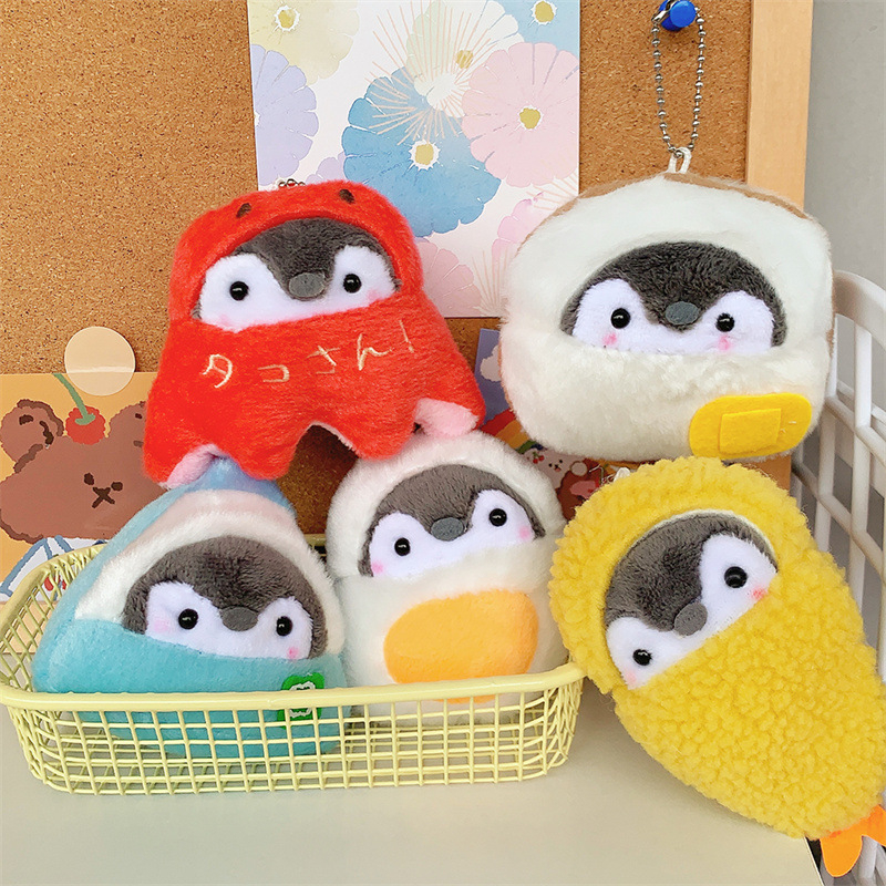 big sale gantungan kunci boneka penguin keychain / gantungan kunci boneka penguin plush / hadiah