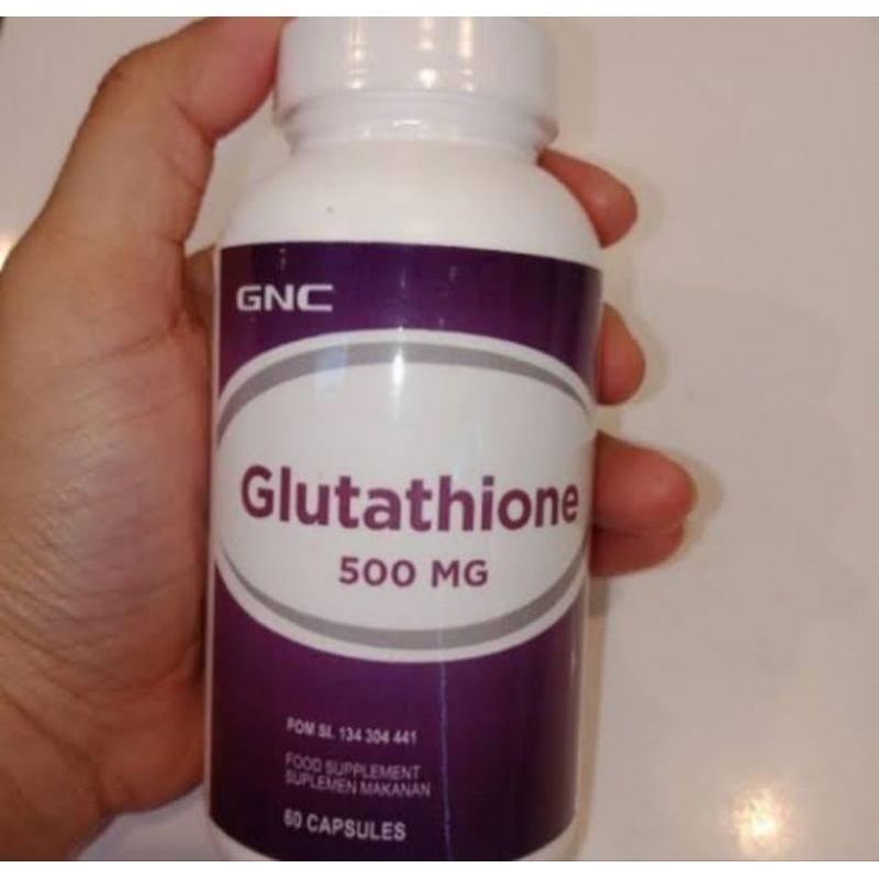 GNC L-GLUTATHIONE ANTIOKSIDAN 50MG ANAK AUTIS INSULIN LANSIA 100% ORIGINAL
