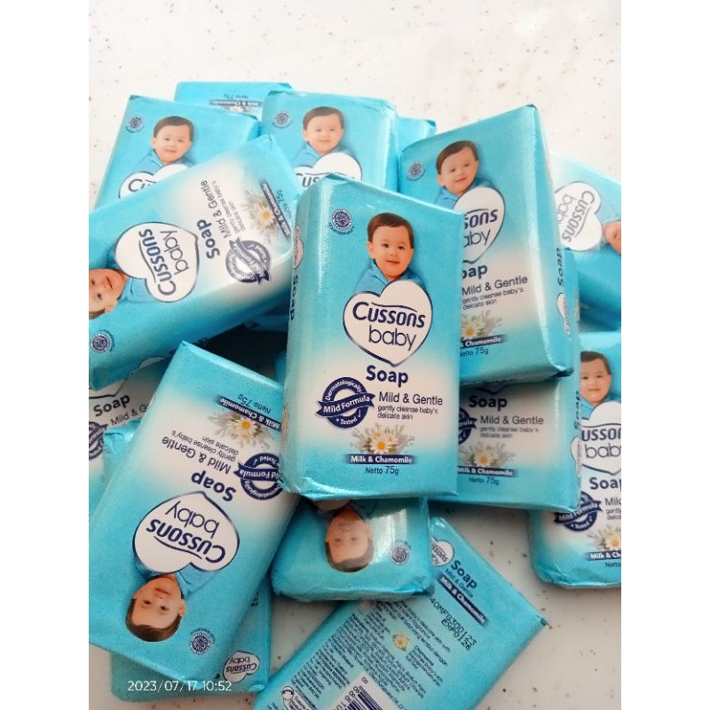 Sabun Bayi Cussons 75gr / Sabun Bayi cassen / Sabun Bayi Cusson / Sabun Bayi batangan