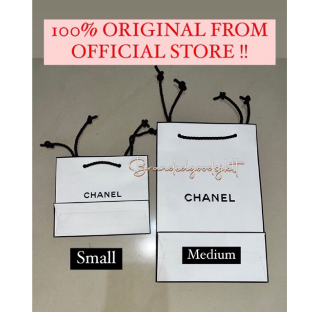 

PAPER BAG CHANEL 100% ORIGINAL FROM STORE