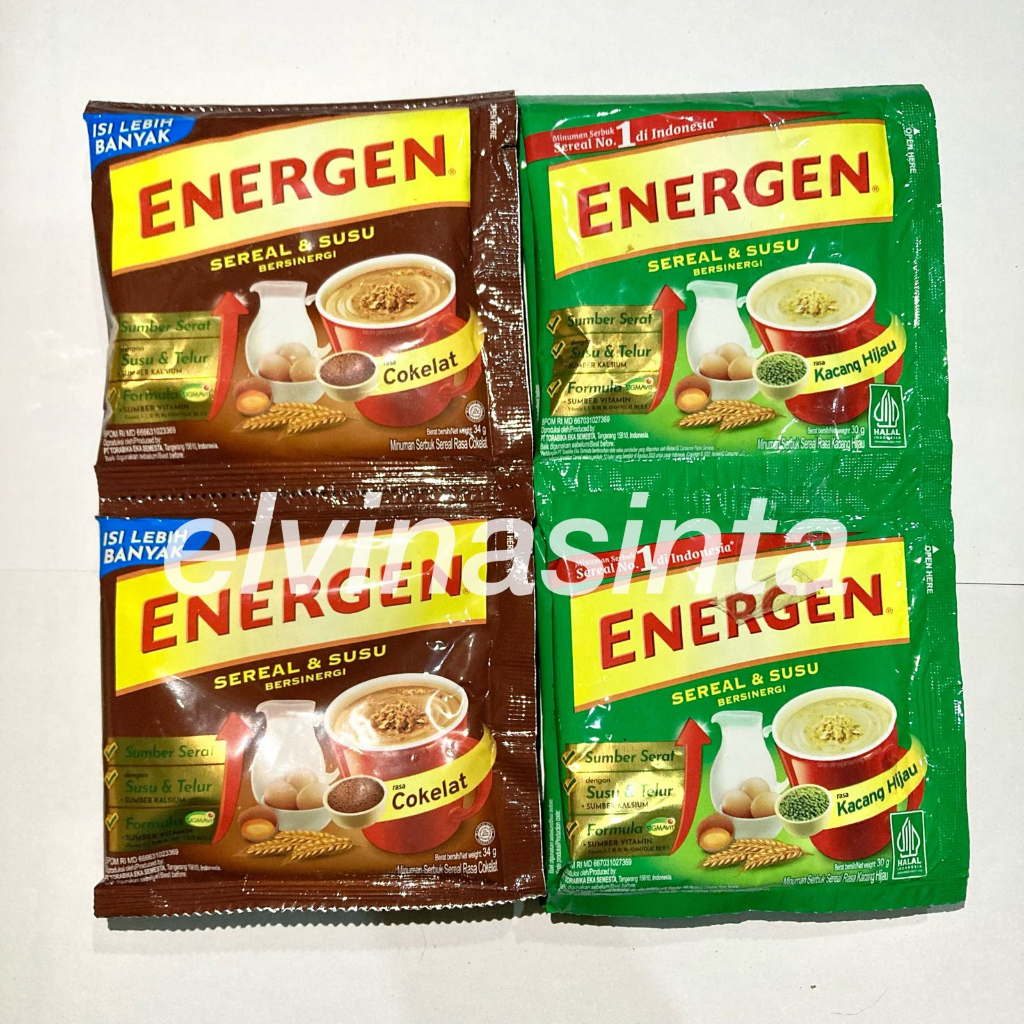 

Energen 5pcs Sereal Susu Renceng Bungkus Cokelat Kacang Hijau Ecer Coklat