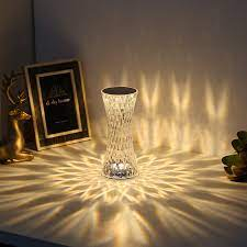 Crystal Table Lamp - LED Diamond Table Lamp with 16 Colors