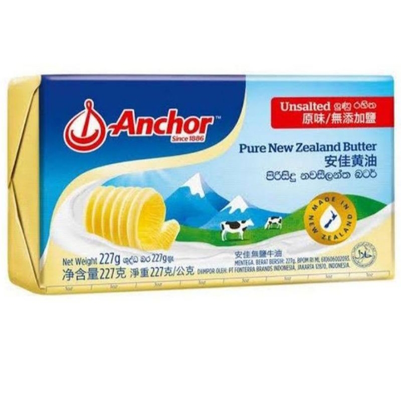 

anchor butter unslated ( 227grm)