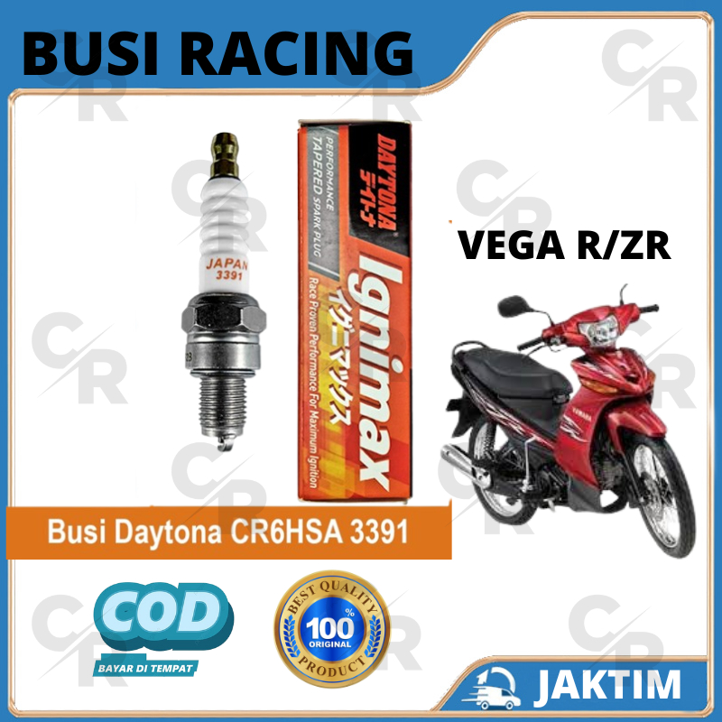BUSI RACING DAYTONA IGNIMAX MOTOR VEGA R/ZR 3391 IRIDIUM ORIGINAL