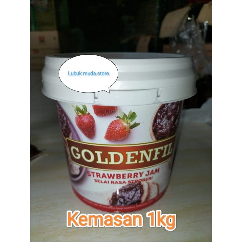 

Goldenfil strawberry jam 1kg