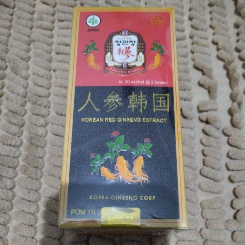 Gingseng korea Korean red gingseng extract kapsul Gingseng korea