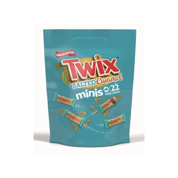 

Twix Minis Salted Caramel Travel Edition 440 Gram