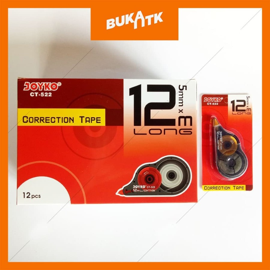 

Correction Tape Joyko 12 meter Joyko CT-522