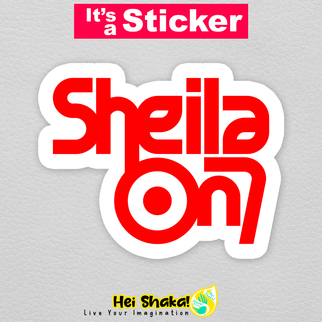 

Stiker SHEILA ON 7 SO7 Sticker Musik Band Vinyl Anti Air