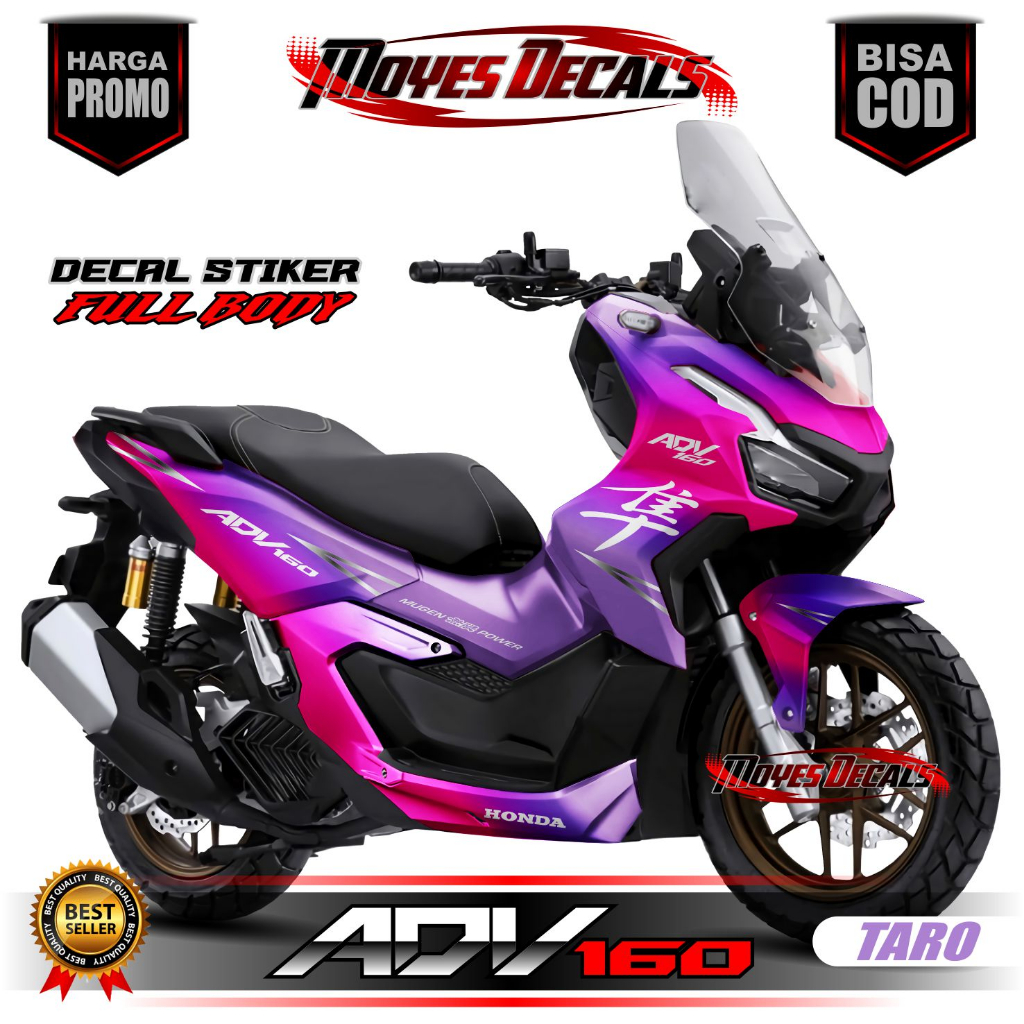 Decal ADV160  Fullbody / Stiker Variasi Adv160/ Decal Variasi List ADV160 Bunglon