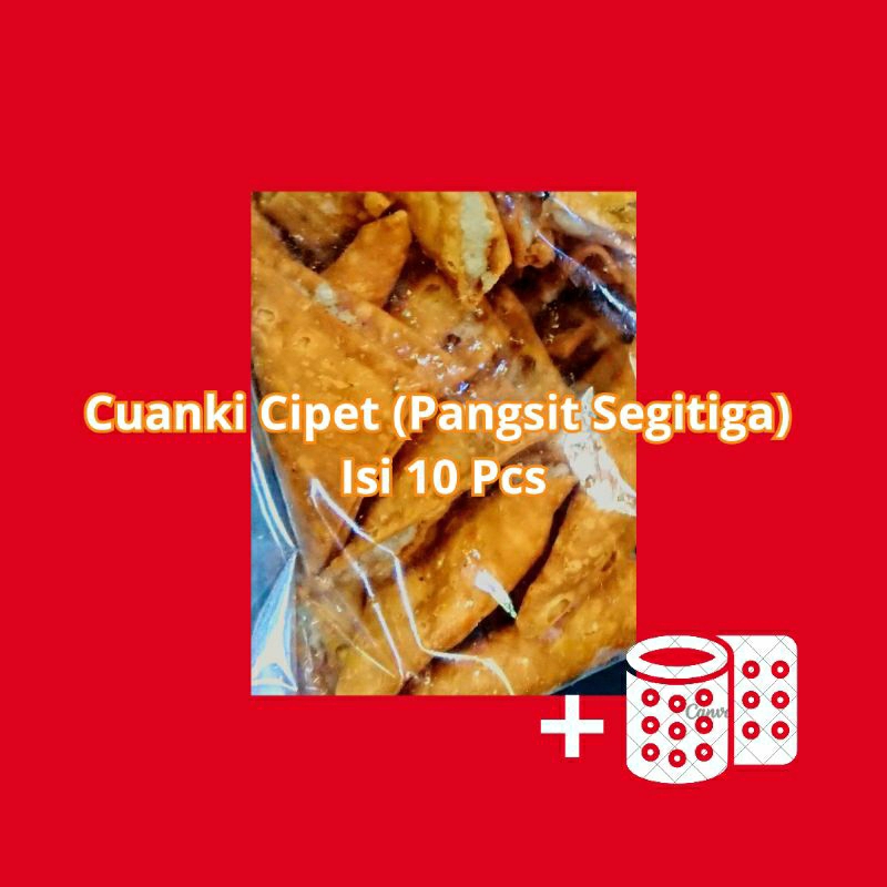 

Cuanki Cipet Isi 10 Pcs