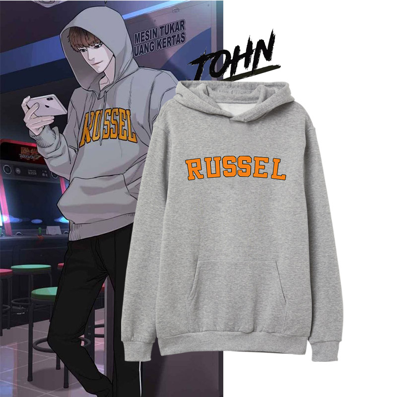 Hoodie Sung Taehoon Russel - Jaket Manhwa How To Fight Russel