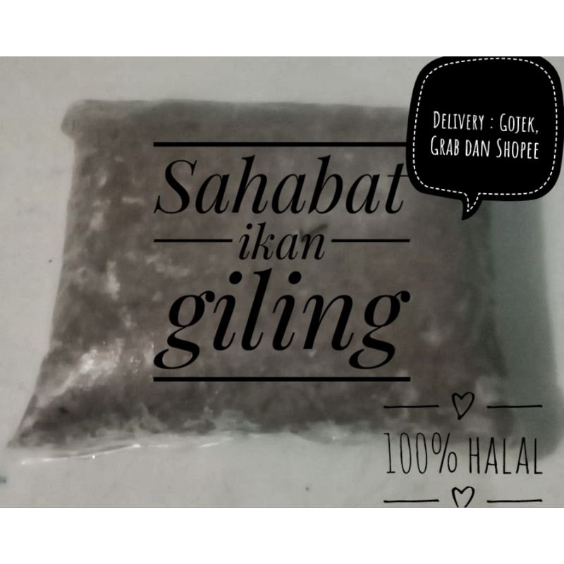 

kulit ikan giling tenggiri 1kg