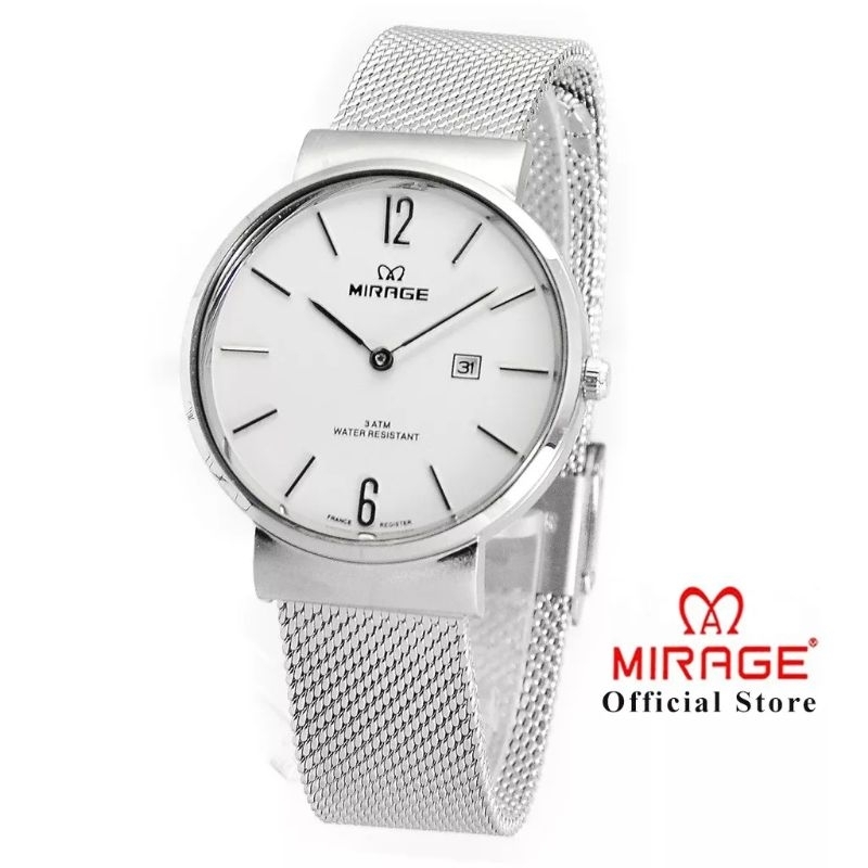jam tangan Mirage Rante pasir wanita original tahan air
