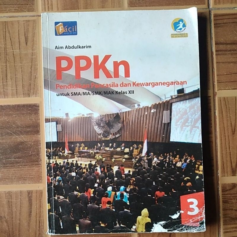 Buku PPKn kelas 12 Penerbit grafindo