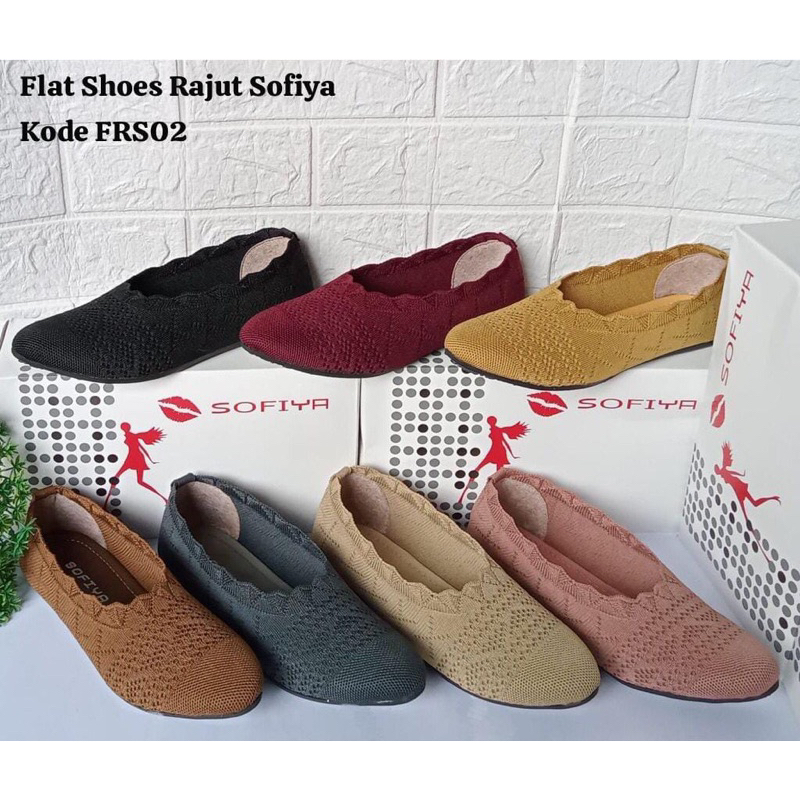 FLAT SHOES RAJUT SOFIYA