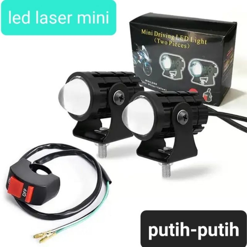 LAMPU LED LASER TEMBAK MINI SUPER TERANG