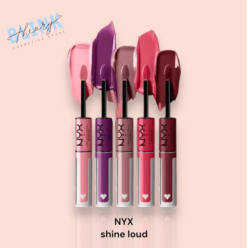 NYX shine loud long pro pigment lip shine