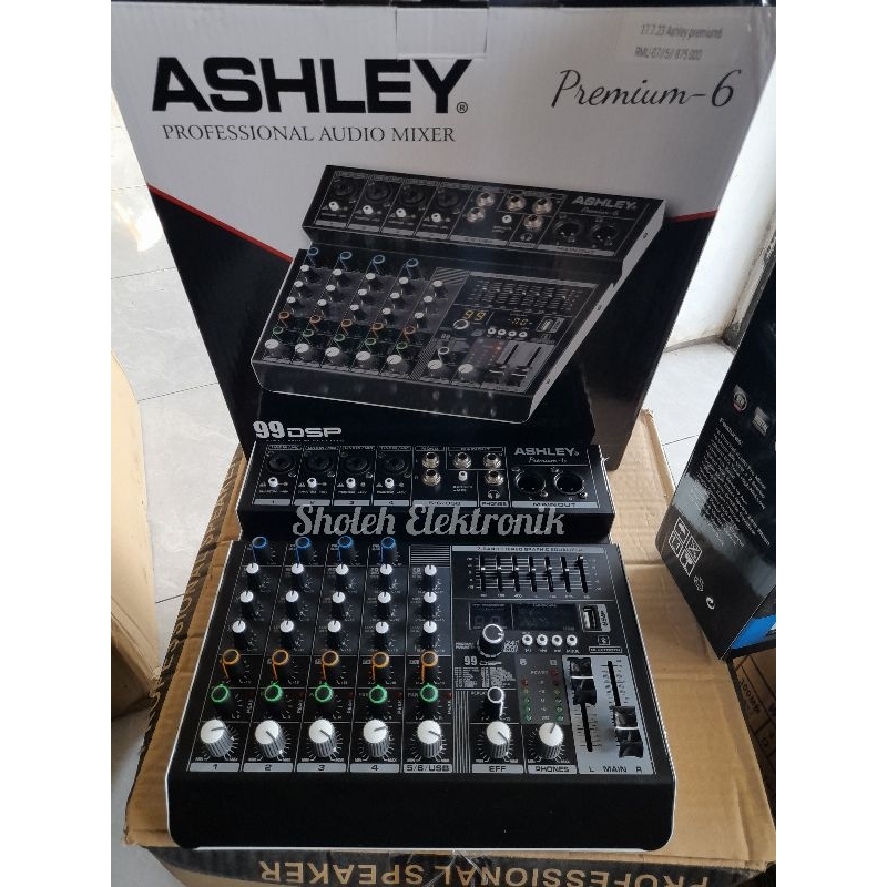 Mixer Ashley Premium 6 Channel Ashley premium 6 original