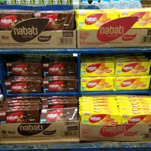 

Nabati Wafer 110grm Keju/Coklat/Pink Lava