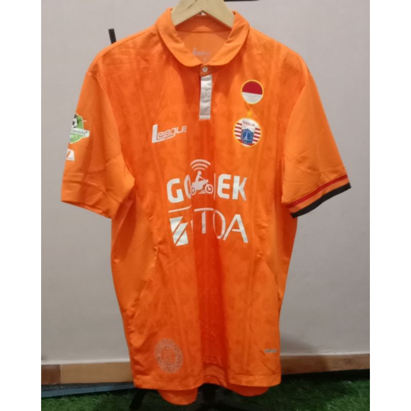 JERSEY PERSIJA JAKARTA THIRD 2017 NAMESET (P.LESTALUHU) #70 SIZE XL
