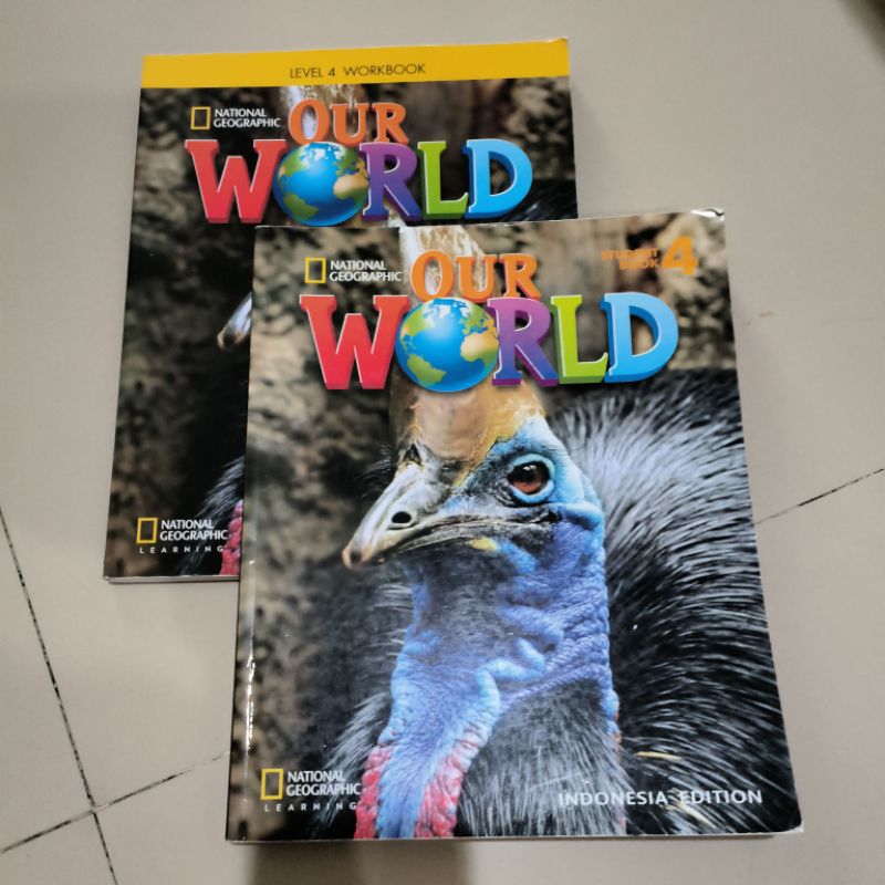 

National Geographic Student Book dan Workbook Level 4