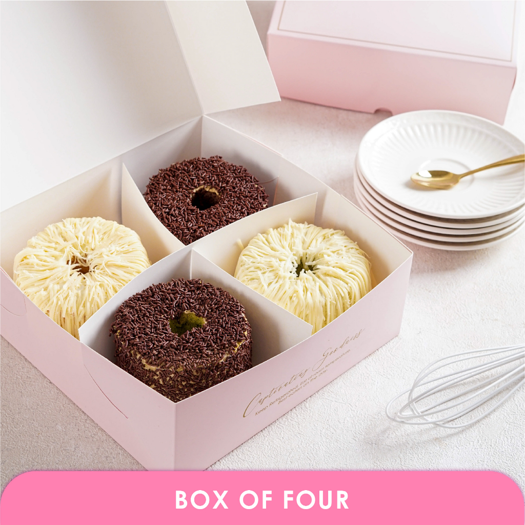 

C BAKES - Kue Bolu Chiffon Cake isi 4 HALAL | Sifon Pandan Keju Pandan Coklat Keju Coklat Earlgrey
