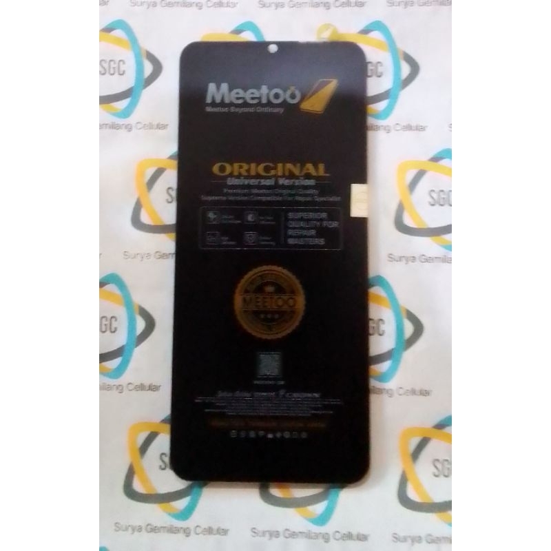 LCD OPPO A16 CROWN MEETOO TS BLACK