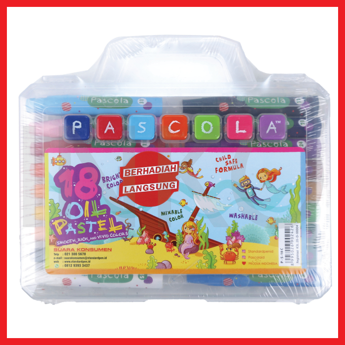 

PASCOLA OIL PASTEL 18 COLORS