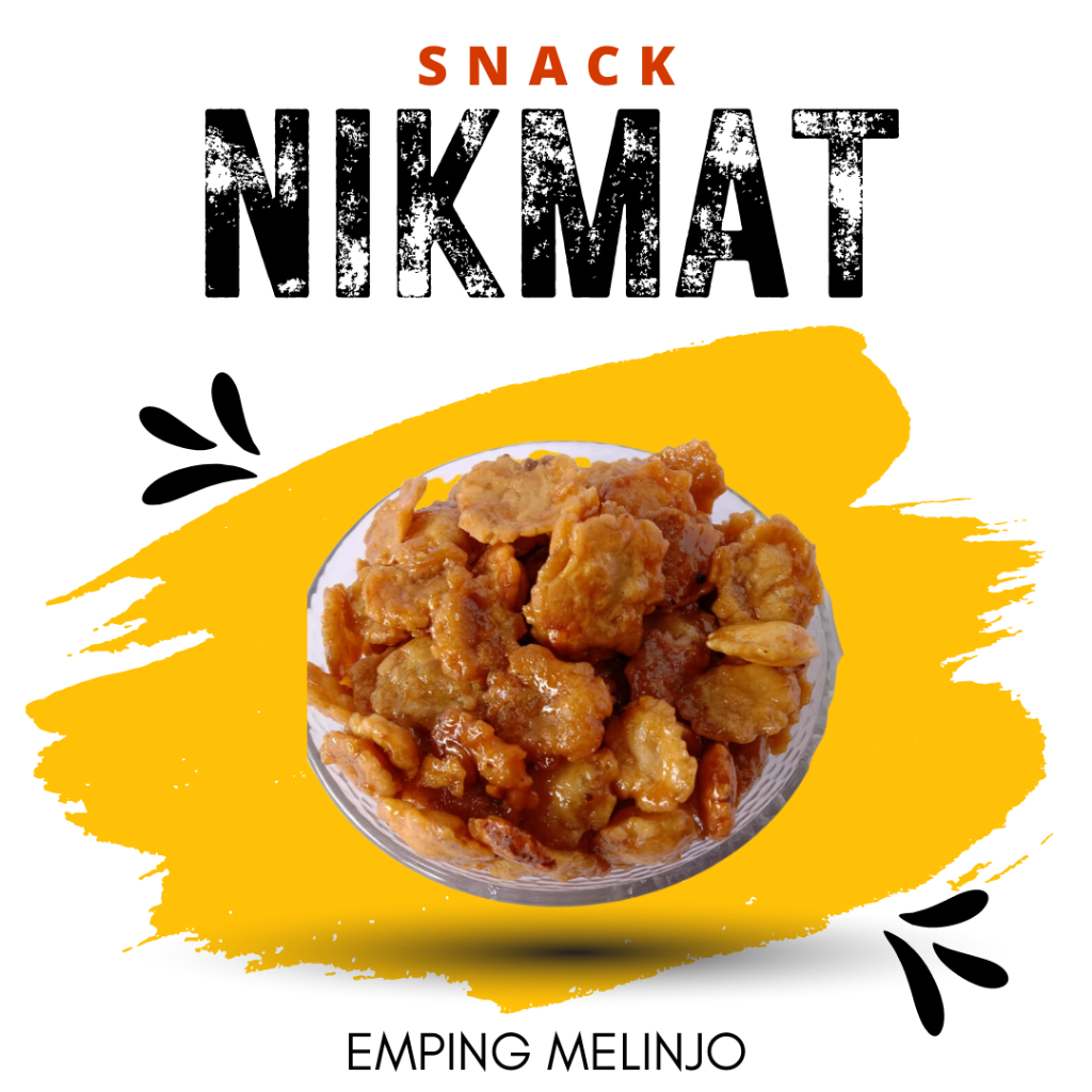 

[SNACK NIKMAT] Emping Melinjo / Emping Mlinjo / Snack Cemilan Makanan Ringan / Camilan Manis Pedas