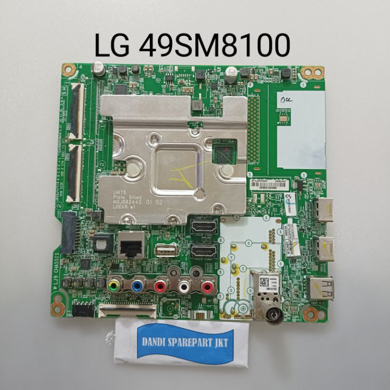 MB LG 49SM8100 - lg 49sm8100 - MAINBOARD - MOTHERBOARD - MESIN TV LED - MB LG - MOBO