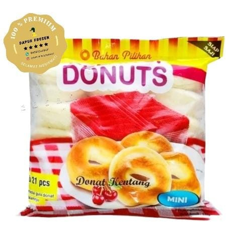 

Pelangi Donuts-Donat Kentang Besar Dan Kecil