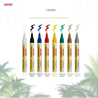 

SPIDOL CAT PERMANEN / PAINT MARKER PTM-37~44 JOYKO ( PCS )