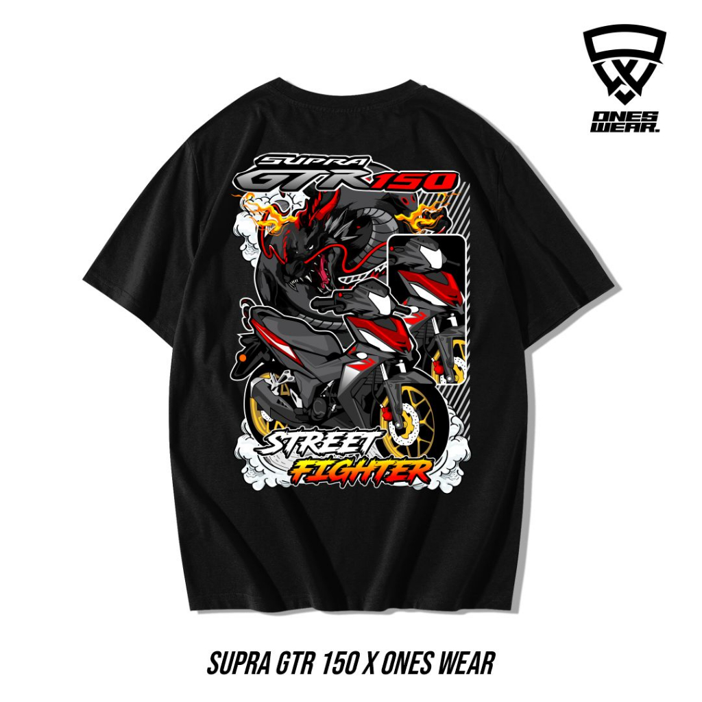 KAOS MOTOR PRIA WANITA HONDA SUPRA GTR 150 SUNMORI