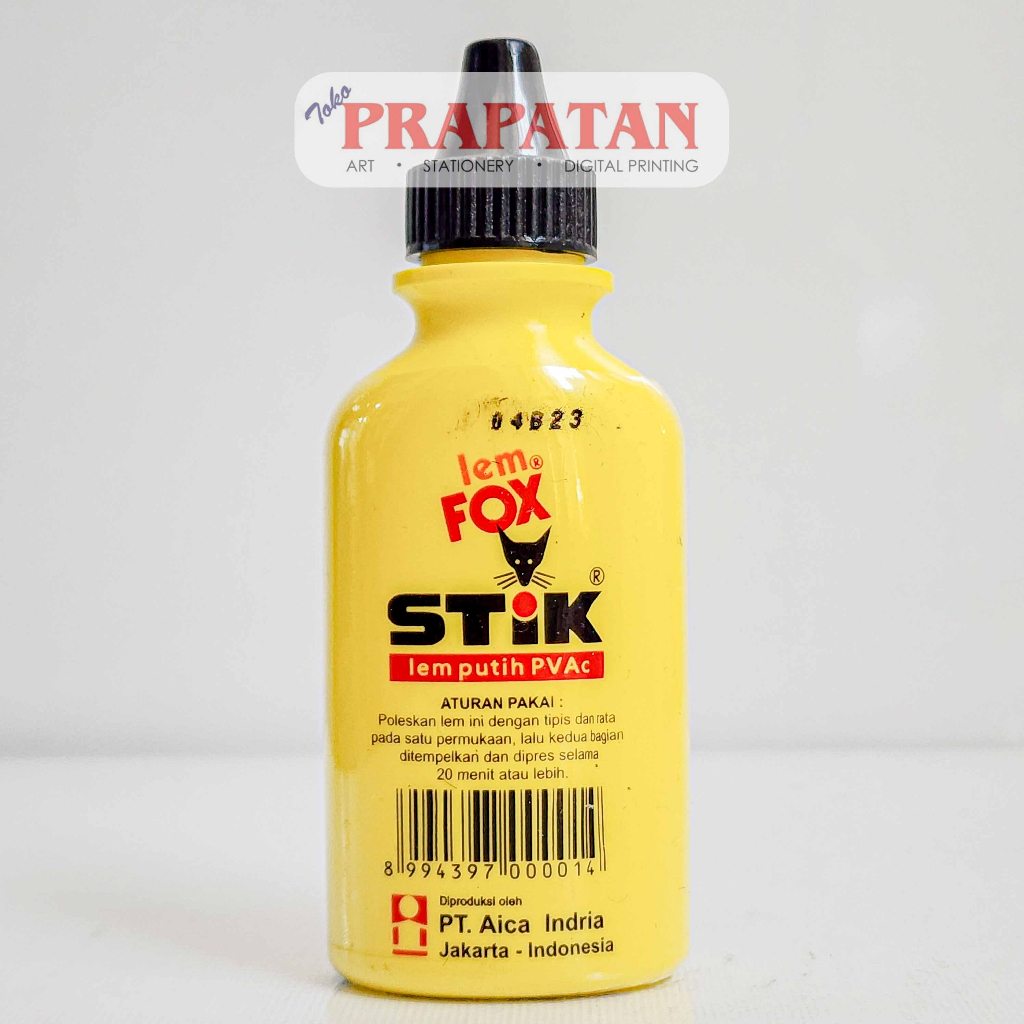 

Lem Fox Stik 60g | White Adhesive Glue | Lem Cair